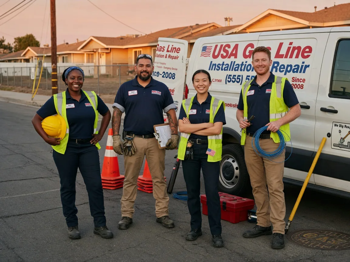 Gas Line Installation company in Lacassine, LA